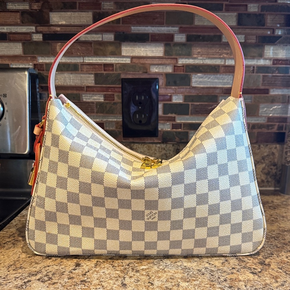Checkered Shoulder Bag